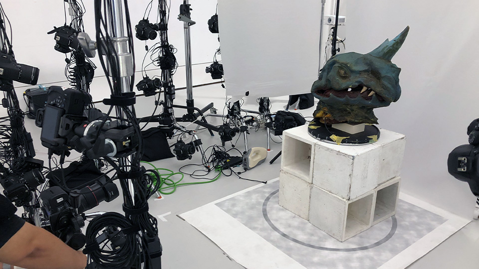 「フォトグラメトリ」でのスキャニング