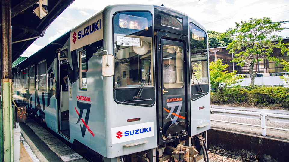 乗車実証の様子