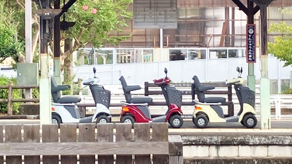 乗車実証の様子